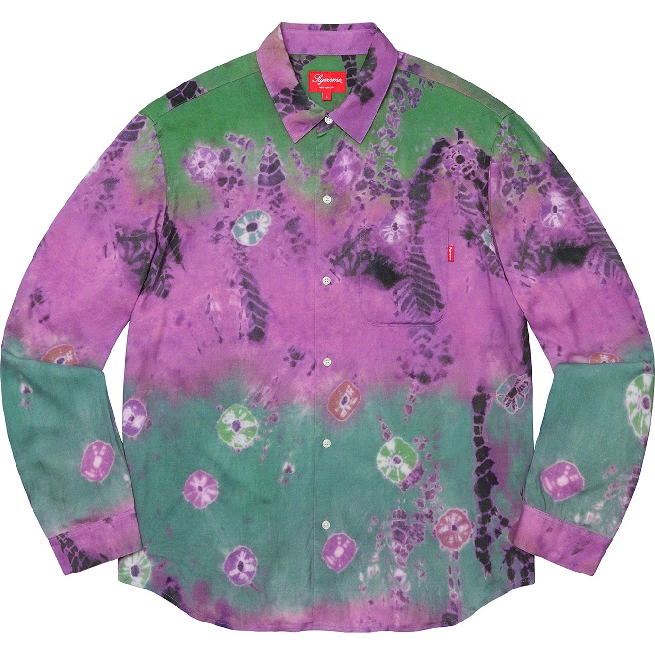 Batik Print Rayon Shirt view 4